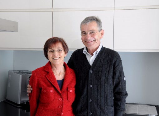I titolari dell'azienda Aldo e Renata Andreoletti