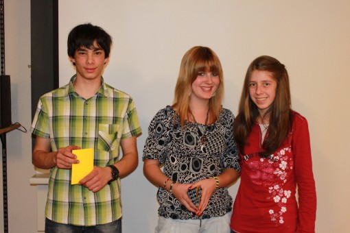 Alessio Menghini, Deborah Gruber e Arianna Fighera