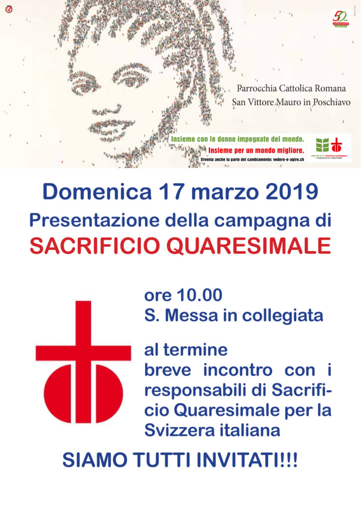 Incontro presentazione campagna Sacrificio Quaresimale