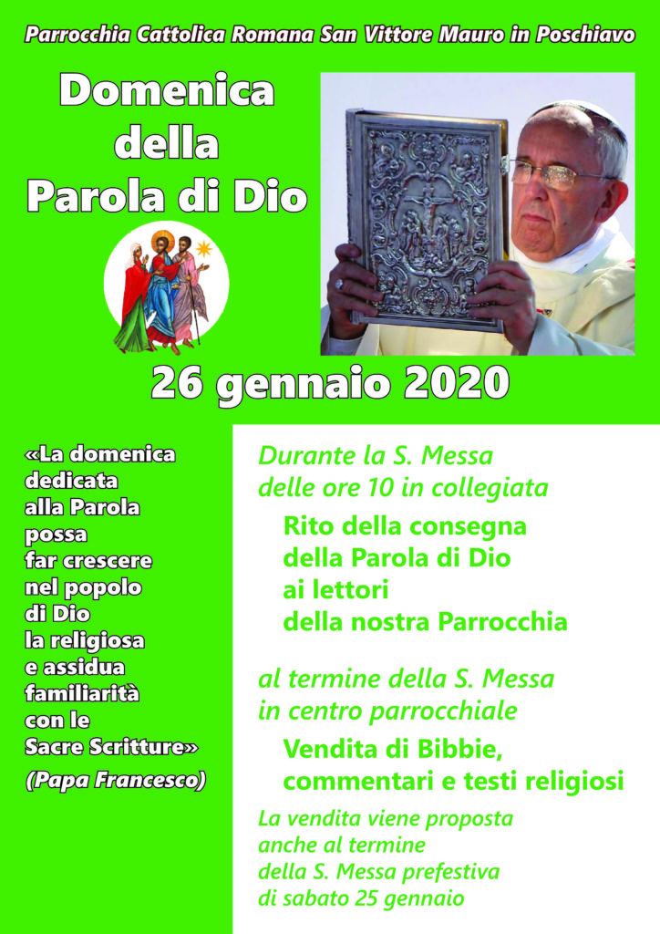 Domenica della Parola di Dio