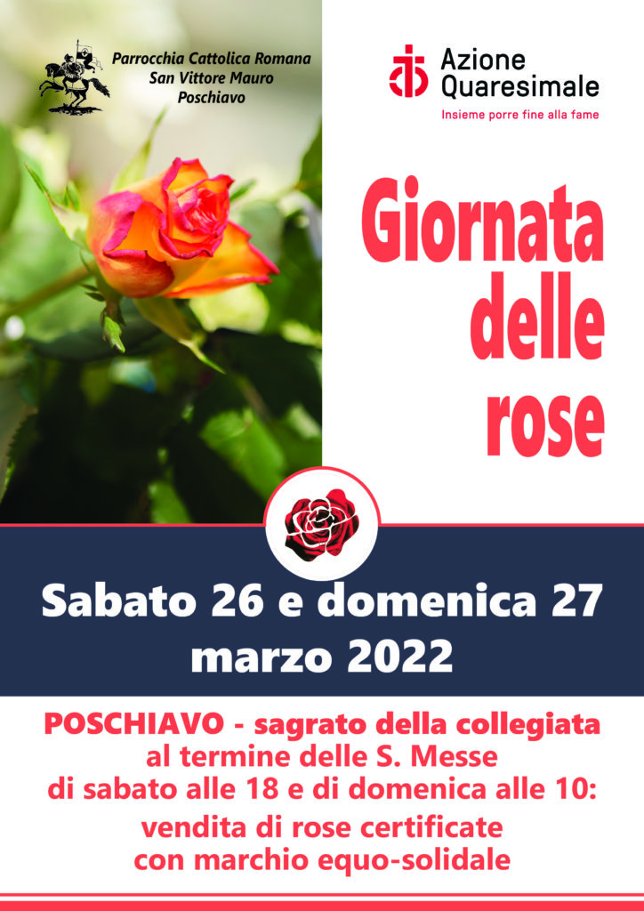 Giornata delle rose 2022 per Azione Quaresimale