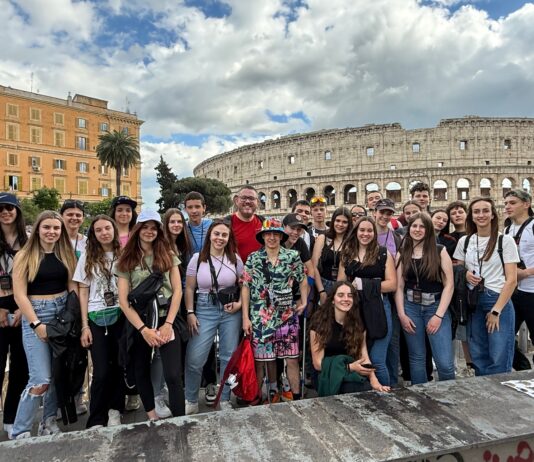 Ragazzi della Valposchiavo al Giubileo degli adolescenti a Roma